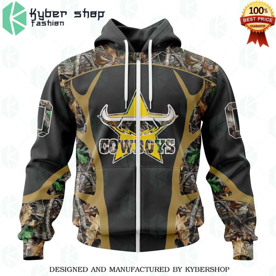 personalized nrl north queensland cowboys special camo hunting hoodie 2 763