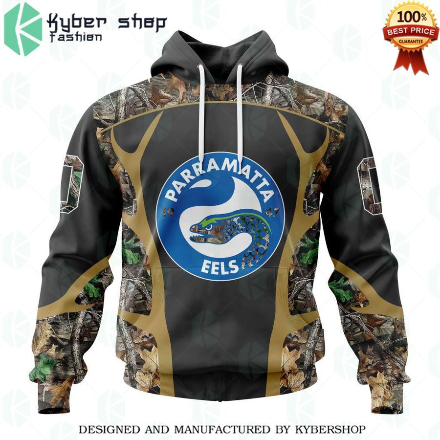 personalized nrl parramatta eels special camo hunting hoodie 1 327