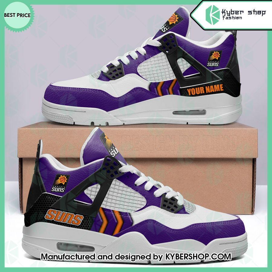 personalized phoenix suns air jordan 4 shoes 1 66