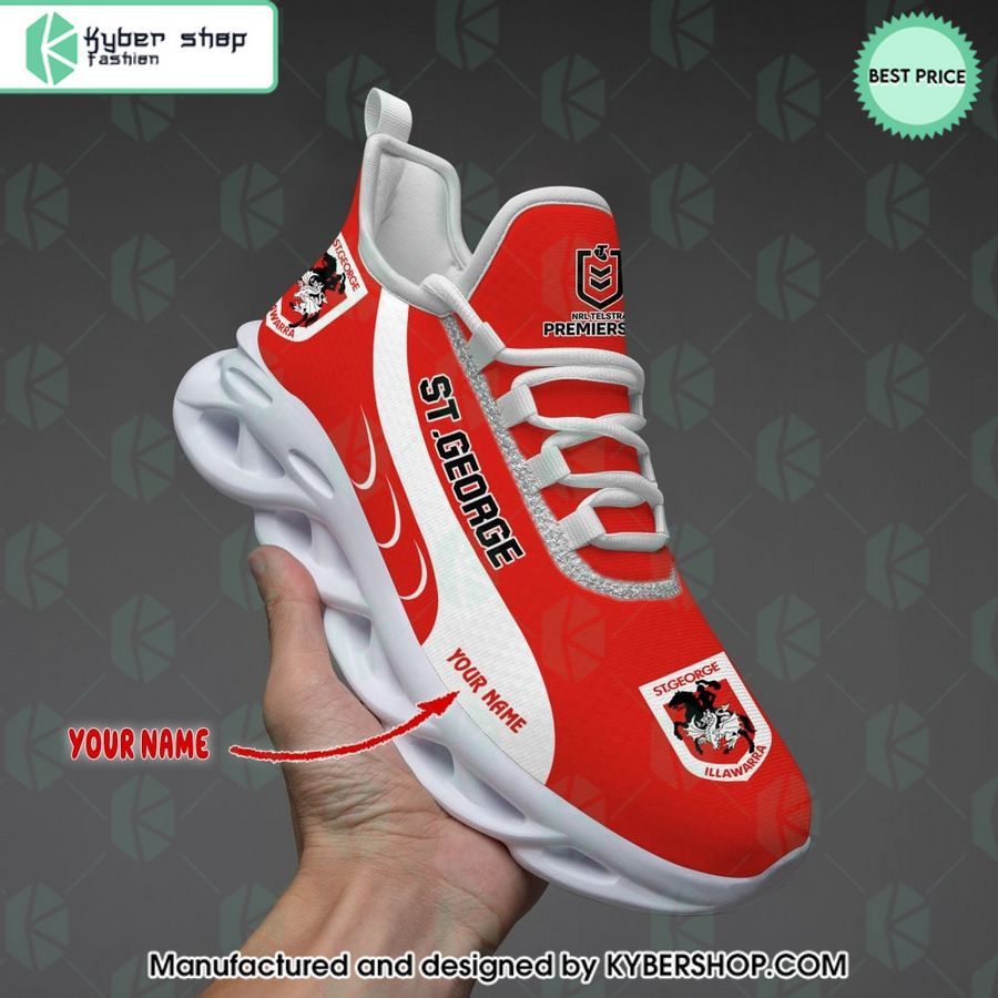 personalized st george illawarra dragons max soul shoes 1 644