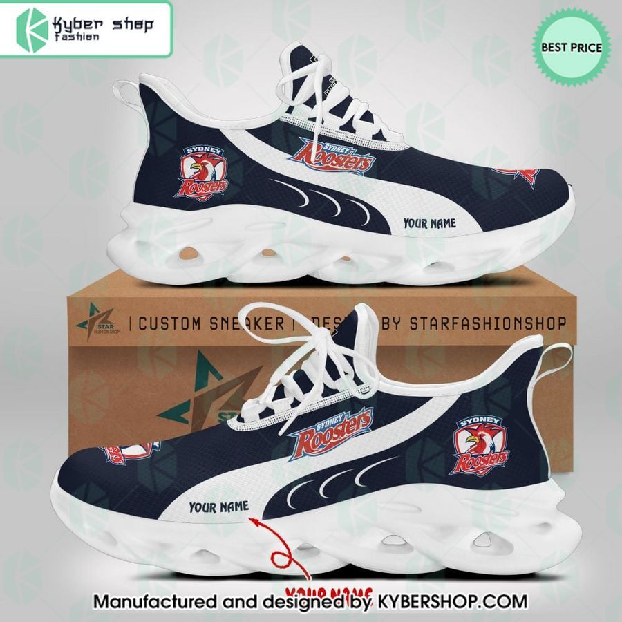 personalized sydney roosters max soul shoes 2 996