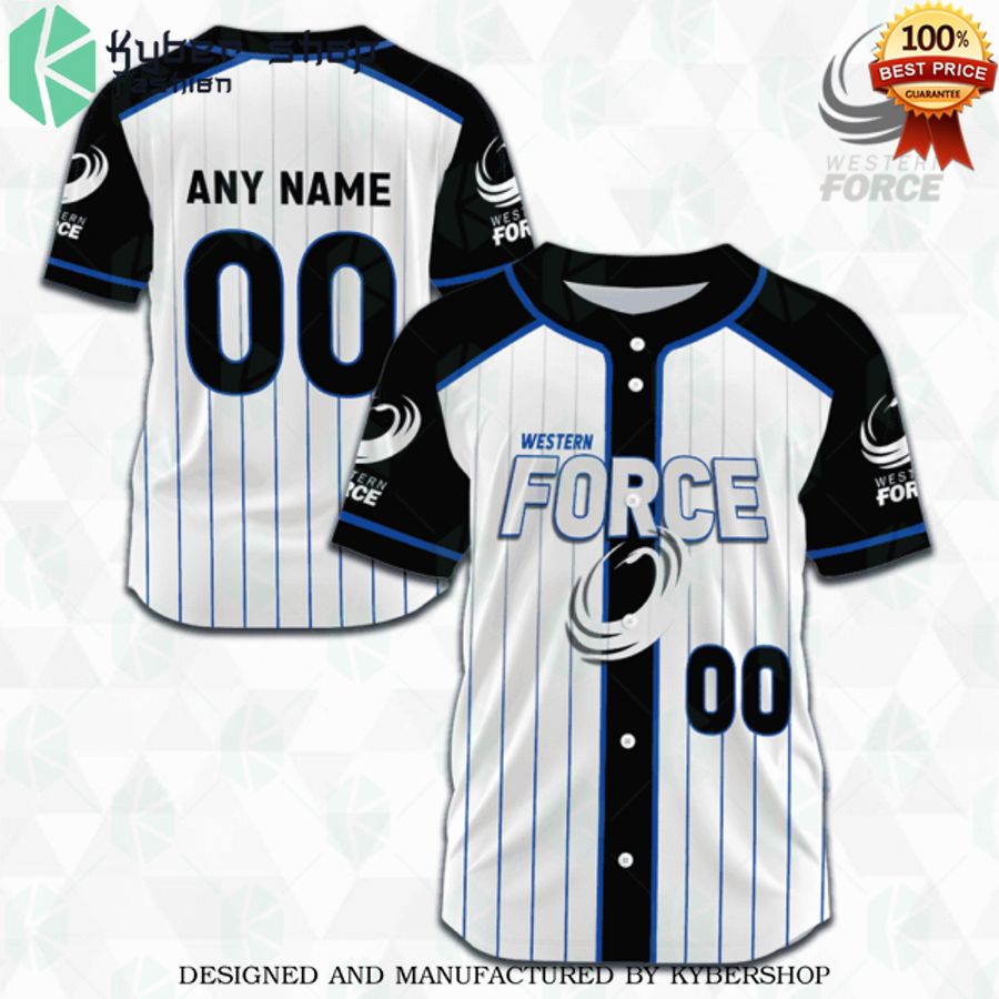 personalized western force super rugby baseball jersey 1 10