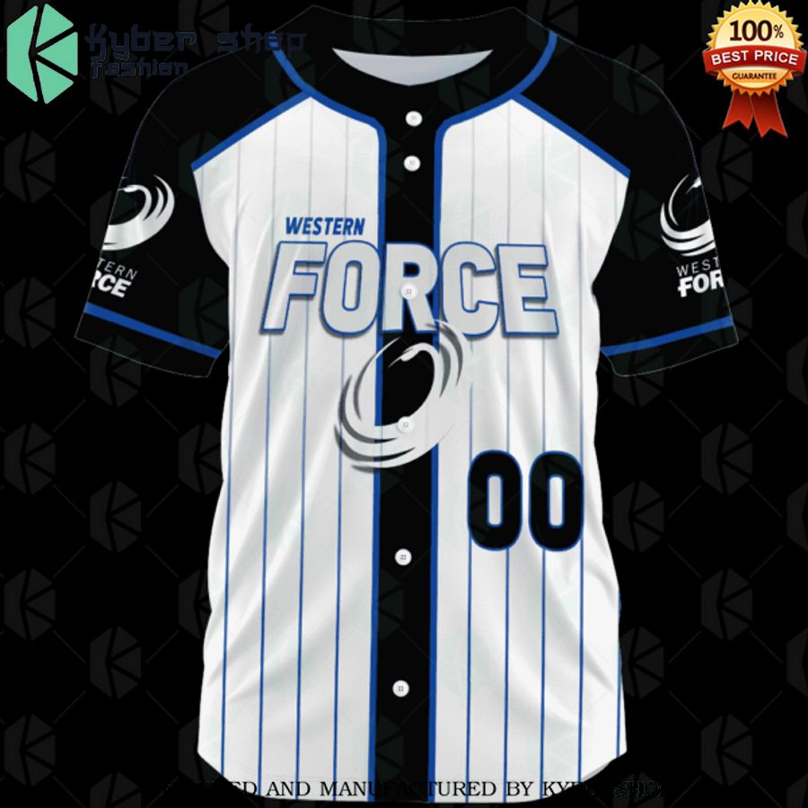 personalized western force super rugby baseball jersey 2 678