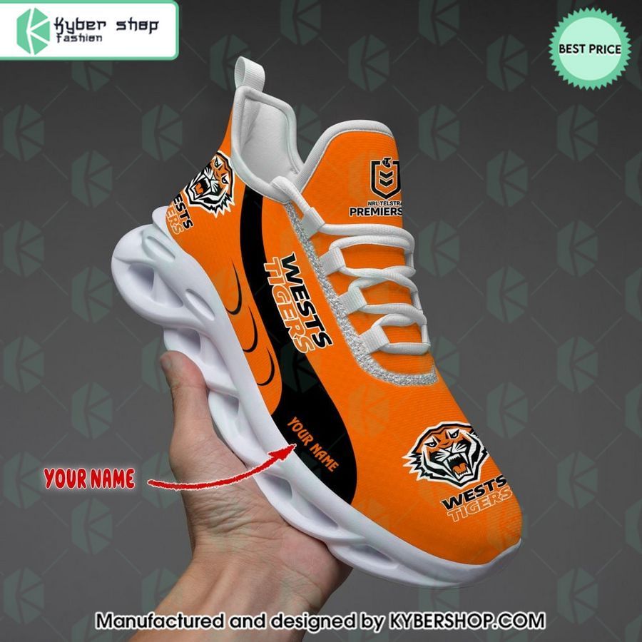 personalized wests tigers max soul shoes 1 265