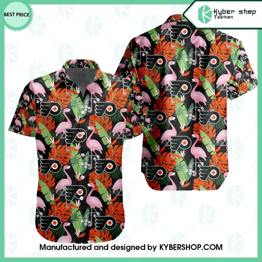 philadelphia flyers flamingo hawaiian shirt 1 319