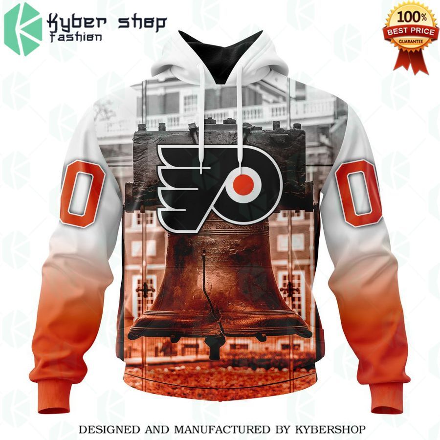 philadelphia flyers special design with the liberty bell custom shirt 1 569