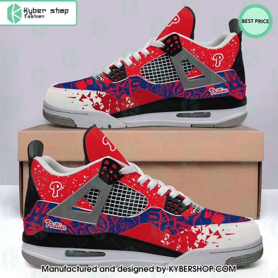 philadelphia phillies air jordan 4 shoes 1 858