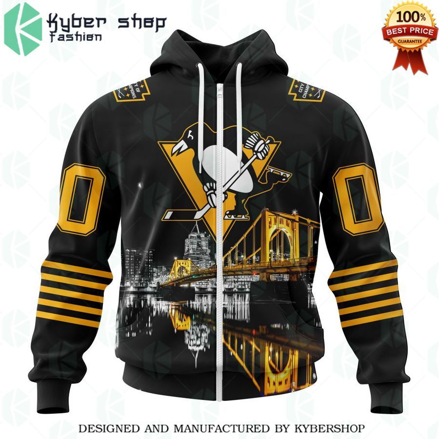 pittsburgh penguins city of the champions steel city design custom shirt 2 139