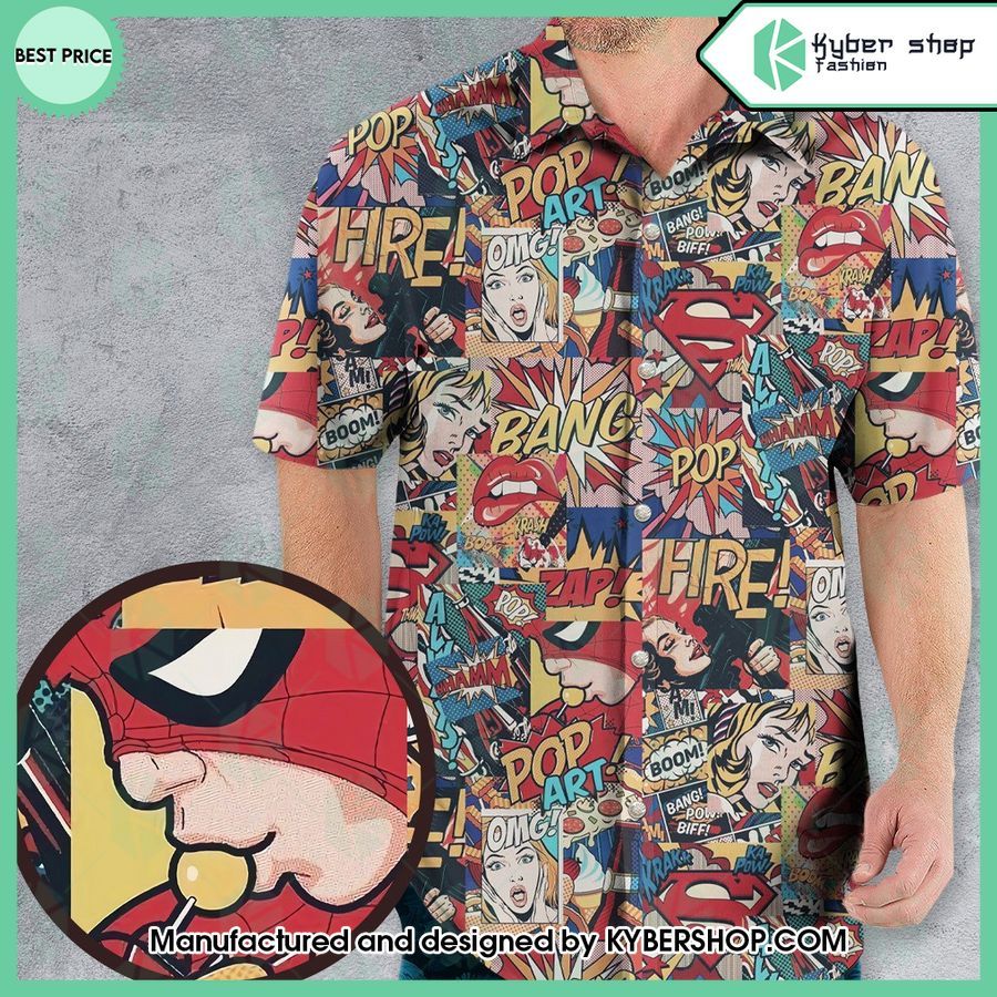 pop art hawaiian shirt 1 454