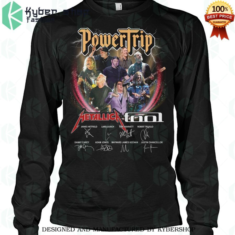 power trip metallica 2d shirt 2 581