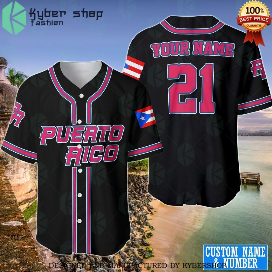 puerto rico custom baseball jersey 1 540