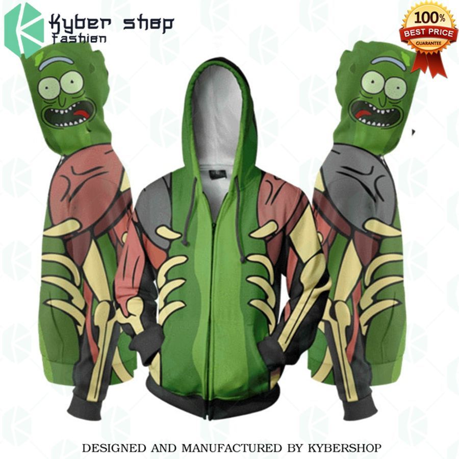 rick and morty zipper hoddies 1 834