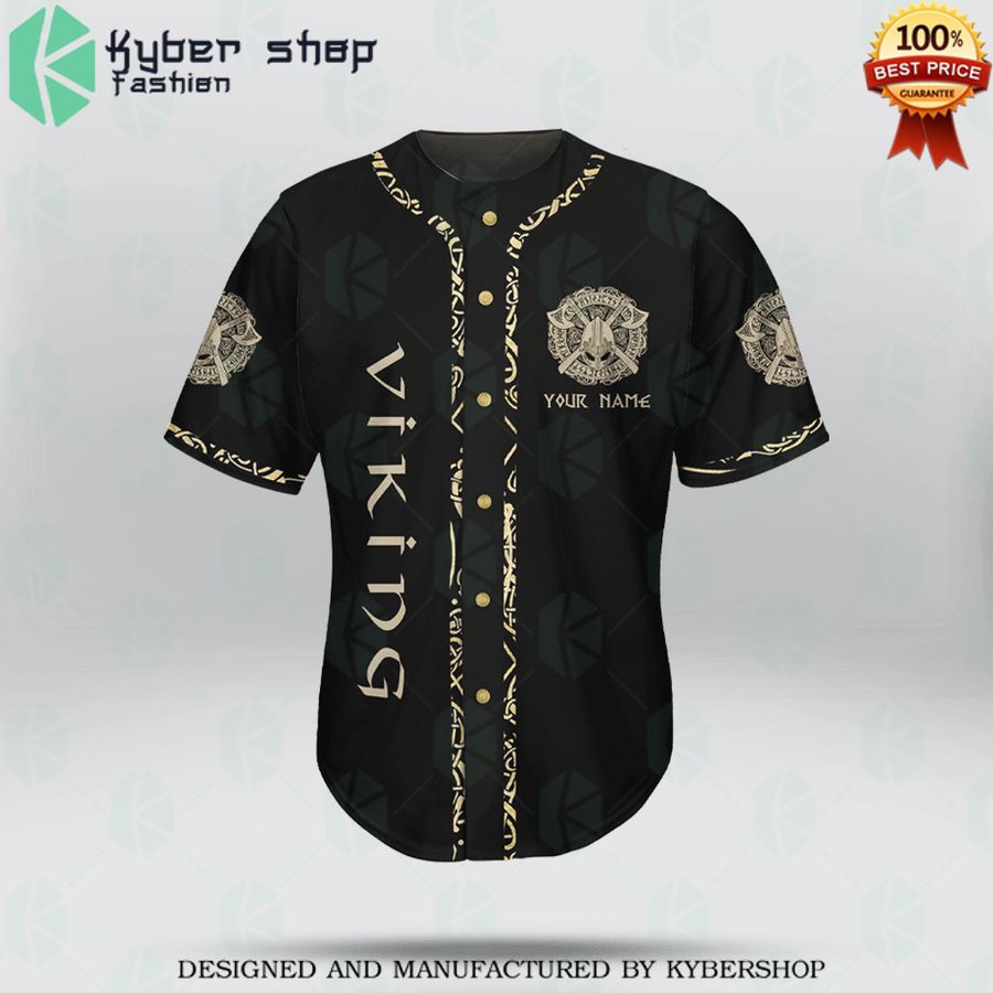 see you in valhalla vikings custom baseball jersey 2 278