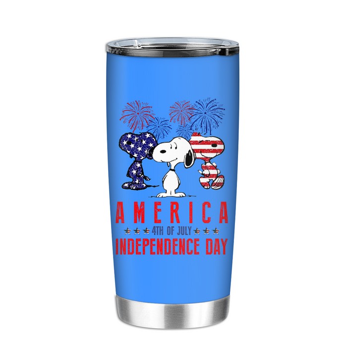 snoopy america independence day tumbler 8620 MGUQ4