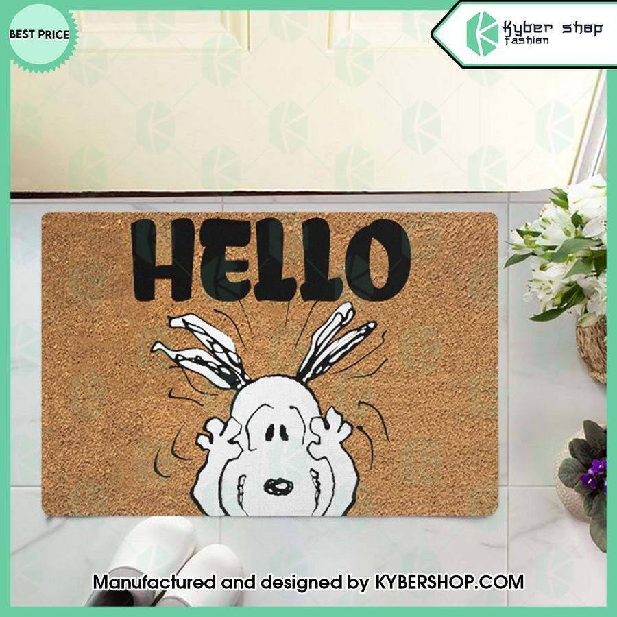 snoopy hello doormat 1 322