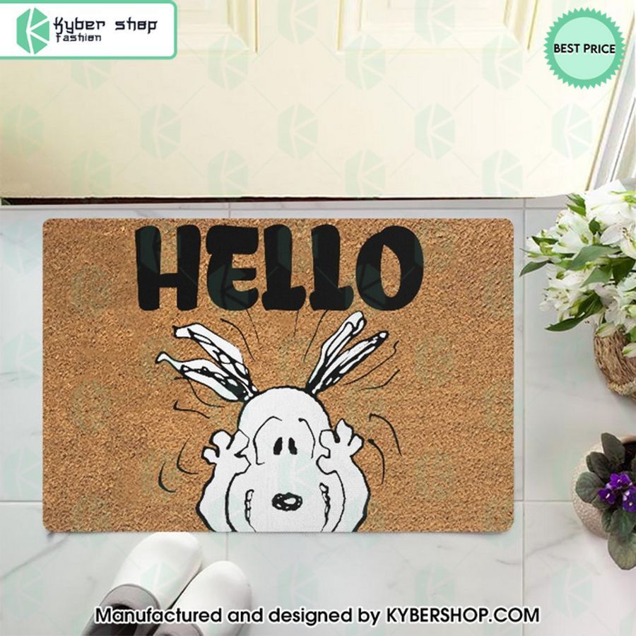 snoopy hello doormat 1 941