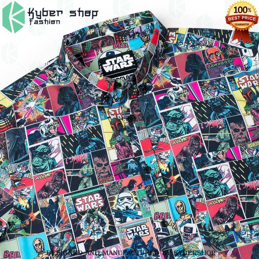 star wars comic to the dark side hawaiian shirt 2 927