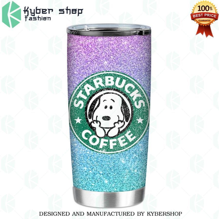 starbuck coffee snoopy dog tumbler 1 835