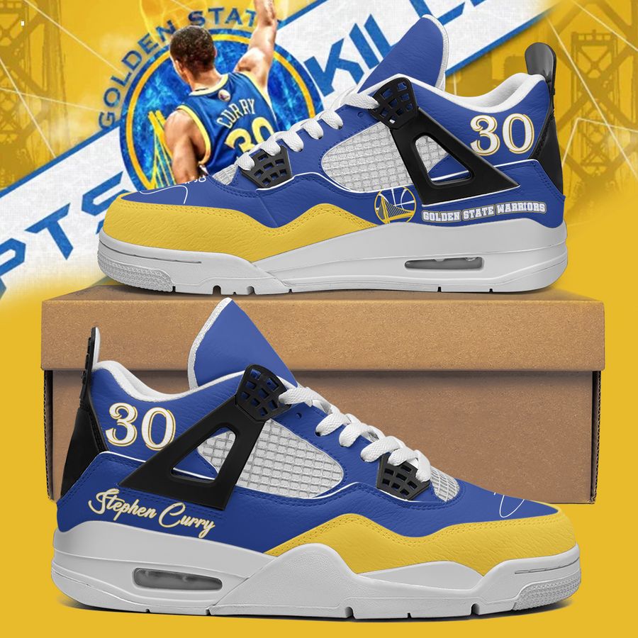 stephen curry golden state warriors air jordan 4 sneakers 1