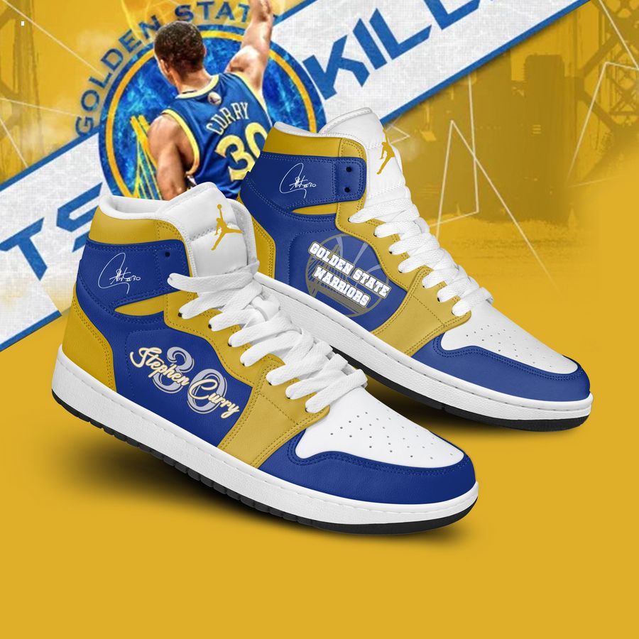 stephen curry golden state warriors air jordan high top shoes 1