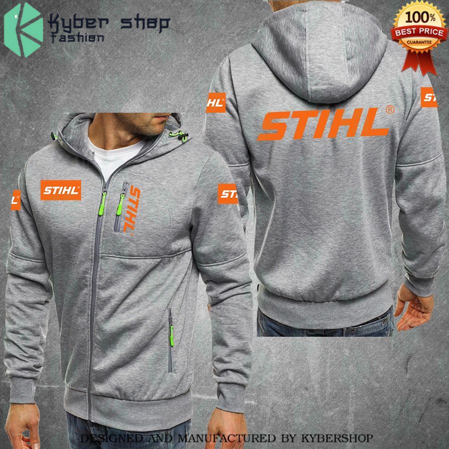 stihl chest pocket hoodie 2