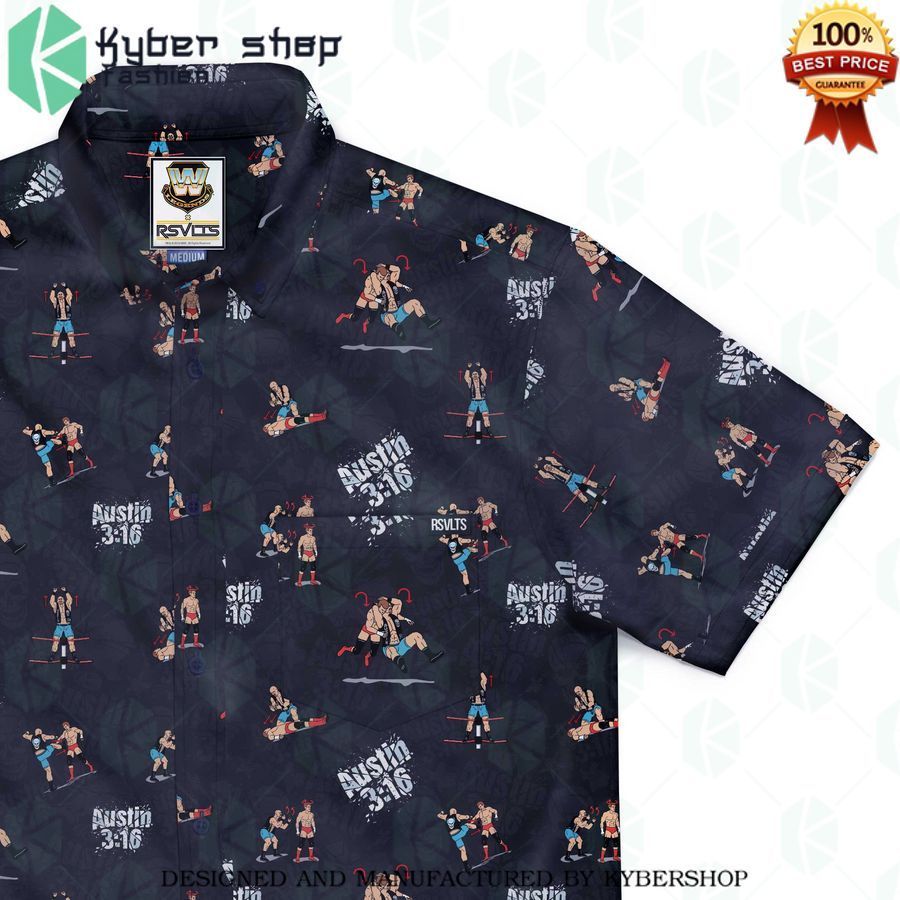 stone cold steve austin hawaiian shirt 1 144