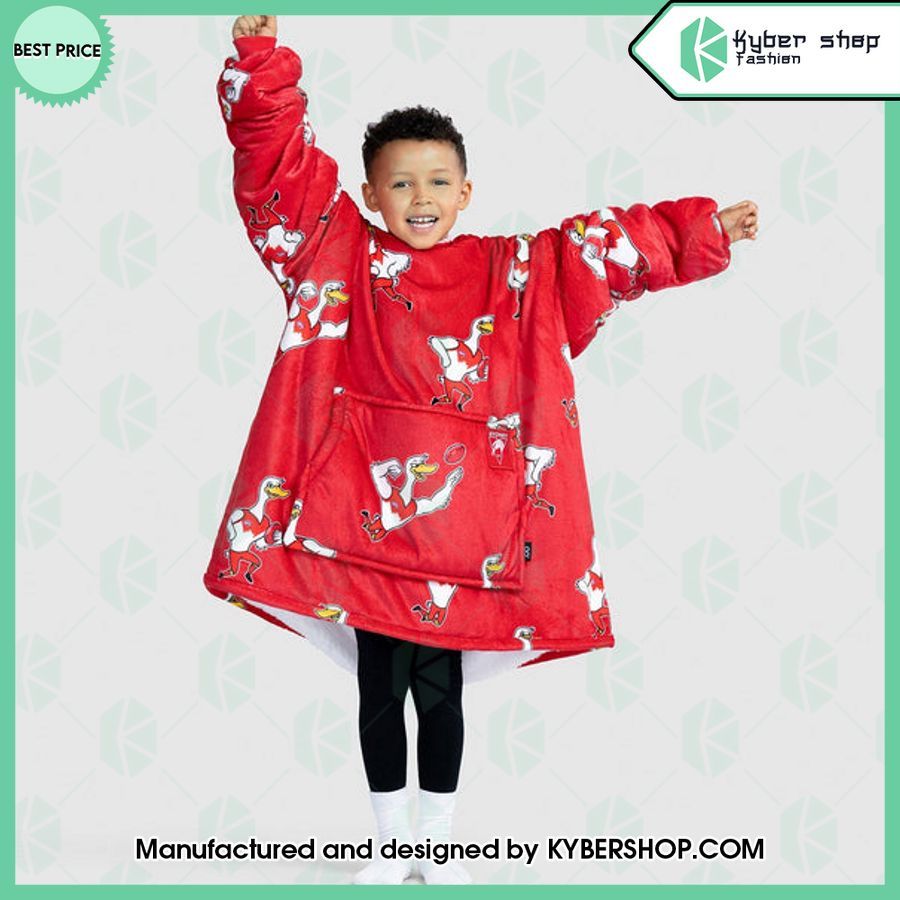 sydney swans afl kids oodie blanket hoodie 2 465