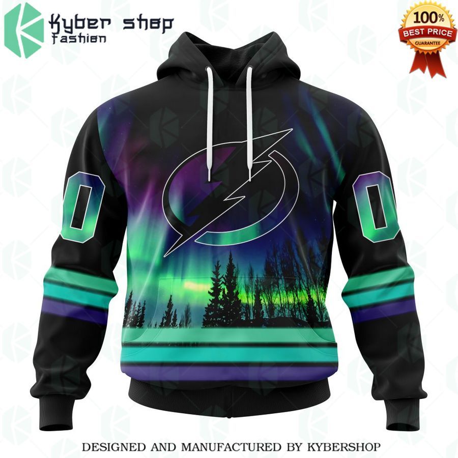 tampa bay lightning special design with northern lights custom shirt 1 505