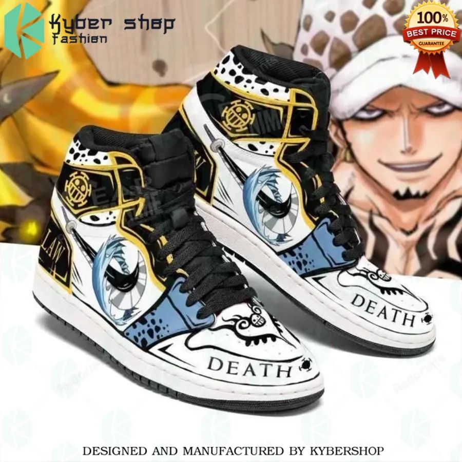 trafalgar law one piece air jordan high top shoes 2 823