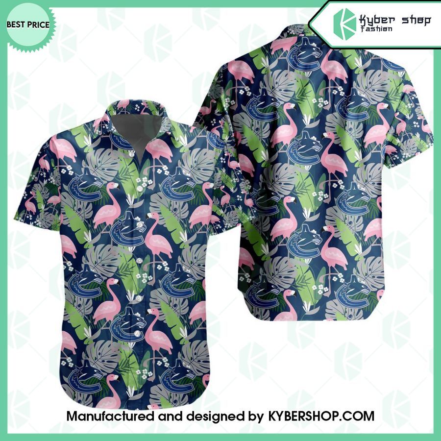 vancouver canucks flamingo hawaiian shirt 1 465