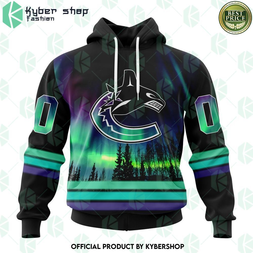 vancouver canucks northern lights custom hoodie 1 580