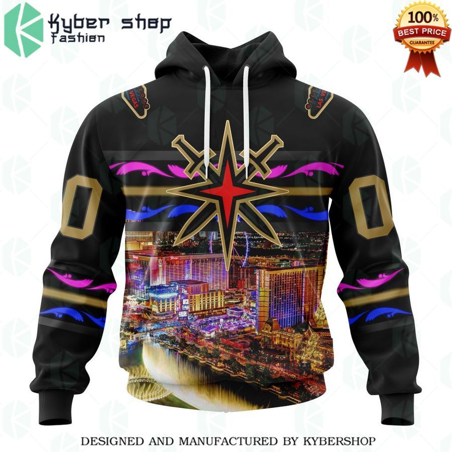 vegas golden knights special design with las vegas strip custom shirt 1 563