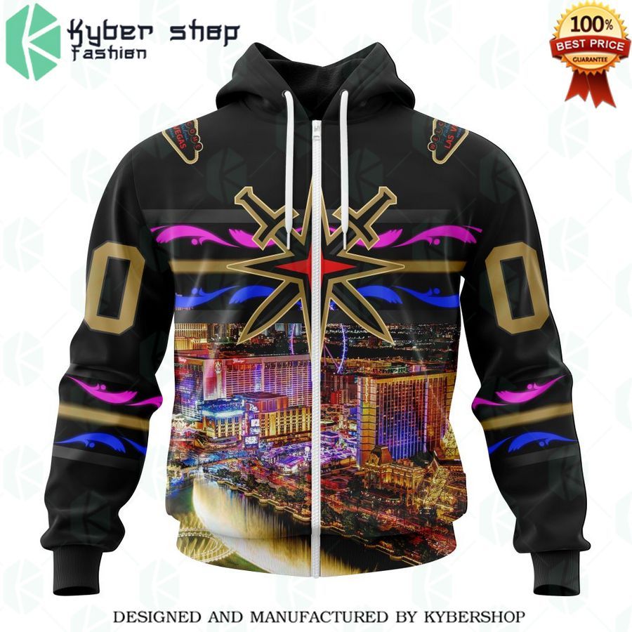 vegas golden knights special design with las vegas strip custom shirt 2 177