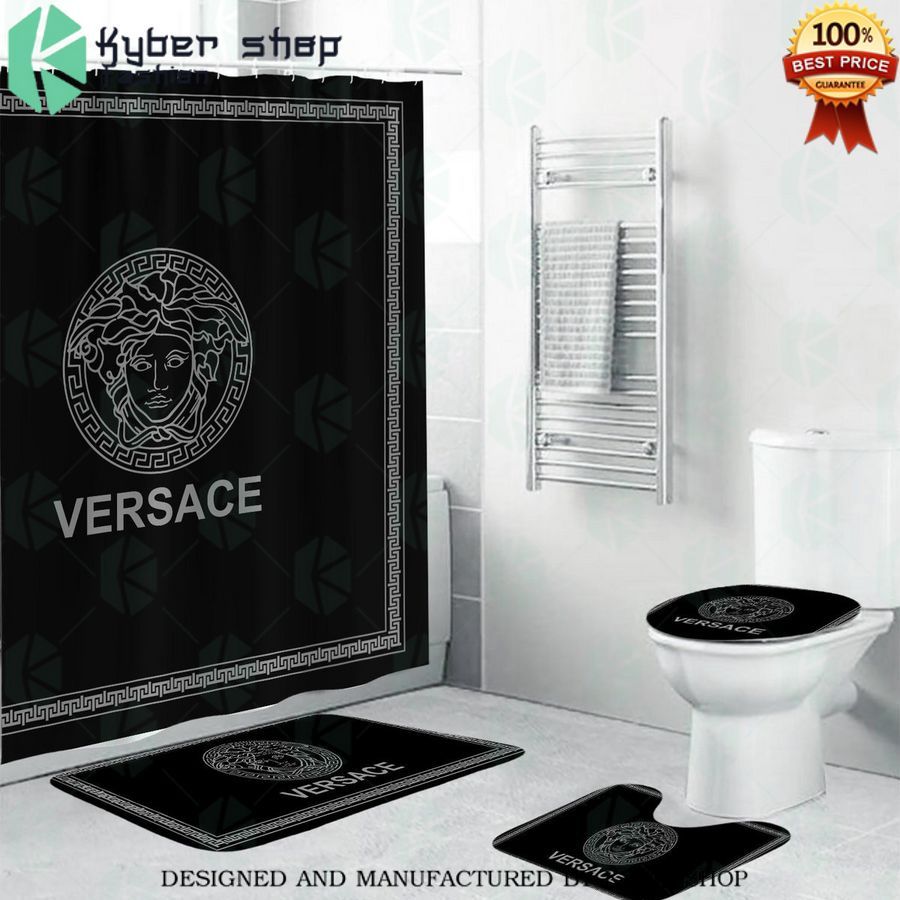 versace bathroom curtain set 1 82