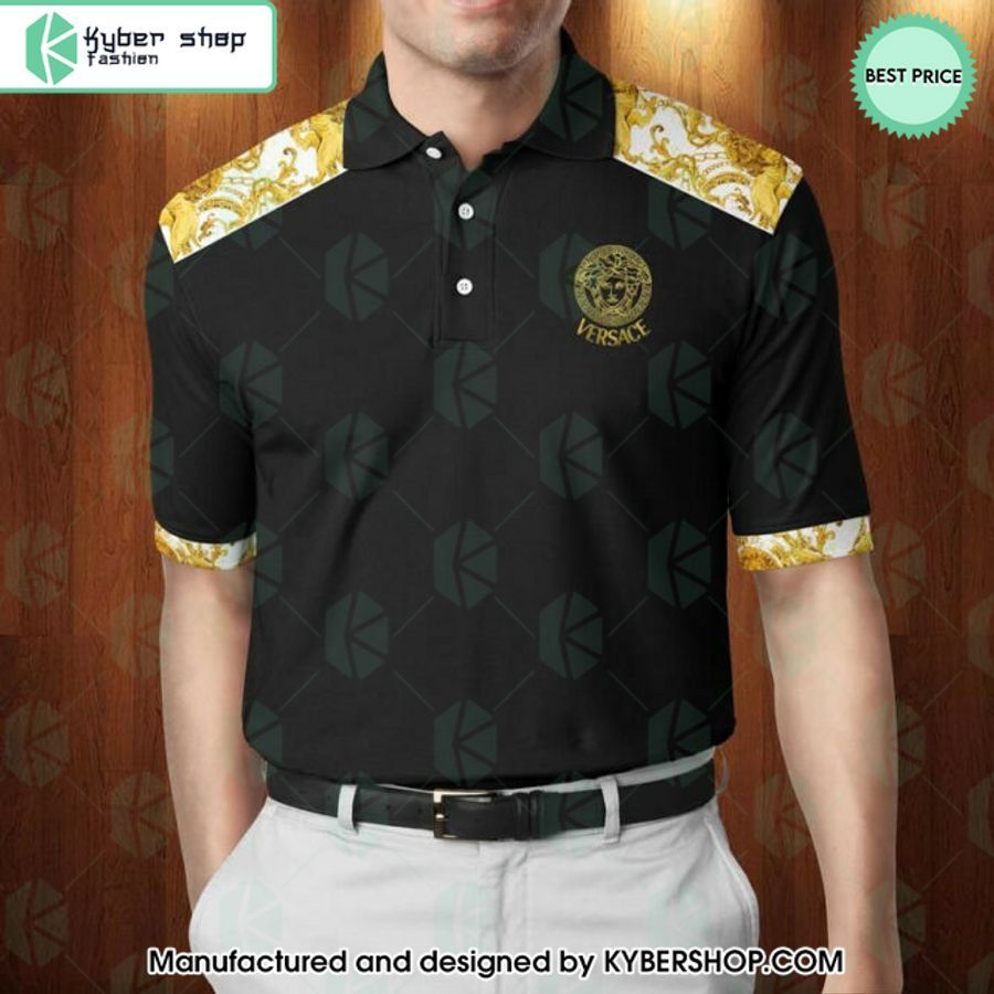 versace brand black polo shirt 1 731