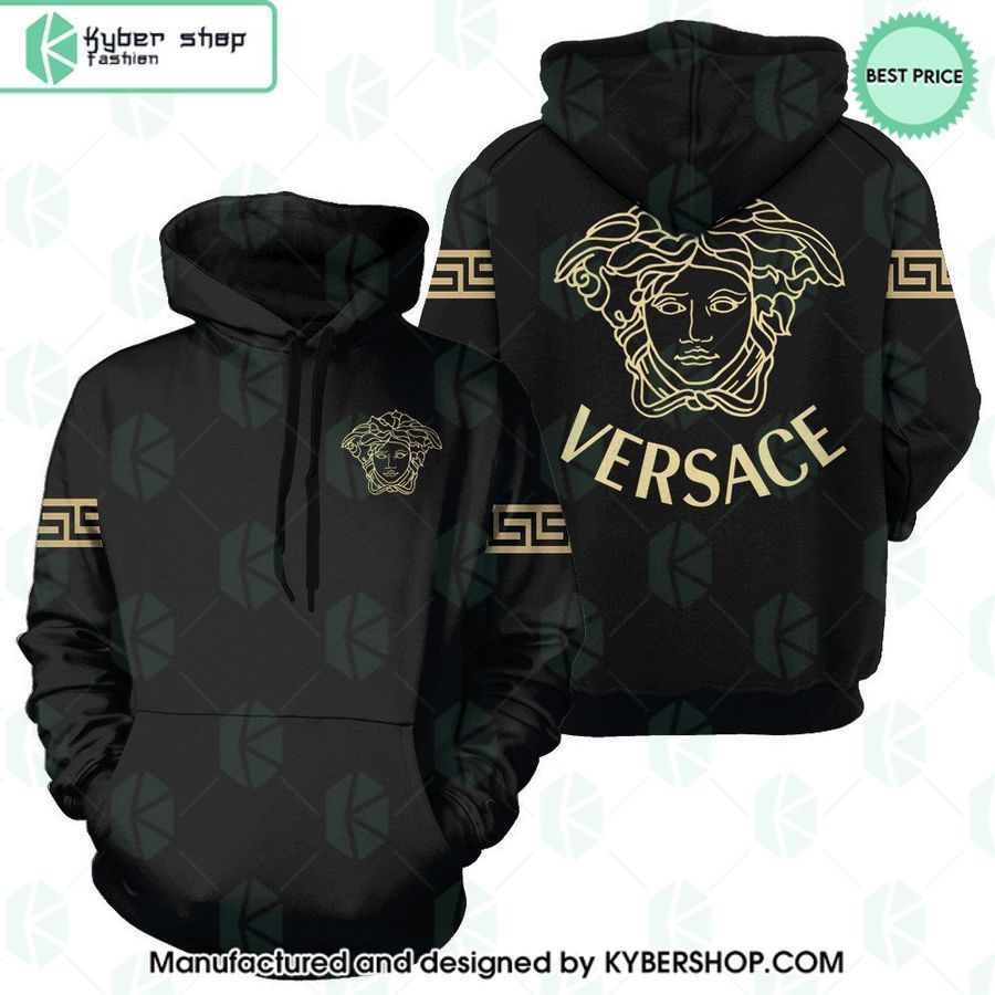 versace brand logo black 3d hoodie 1 821