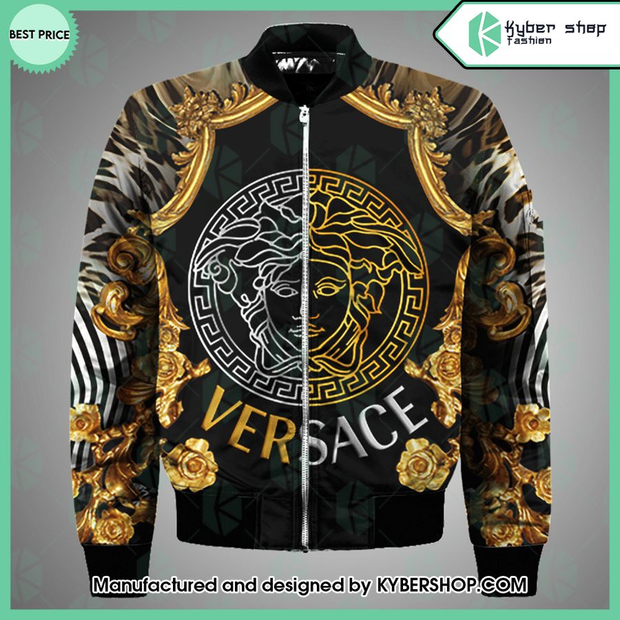 versace brand medusa logo bomber jacket 1 361