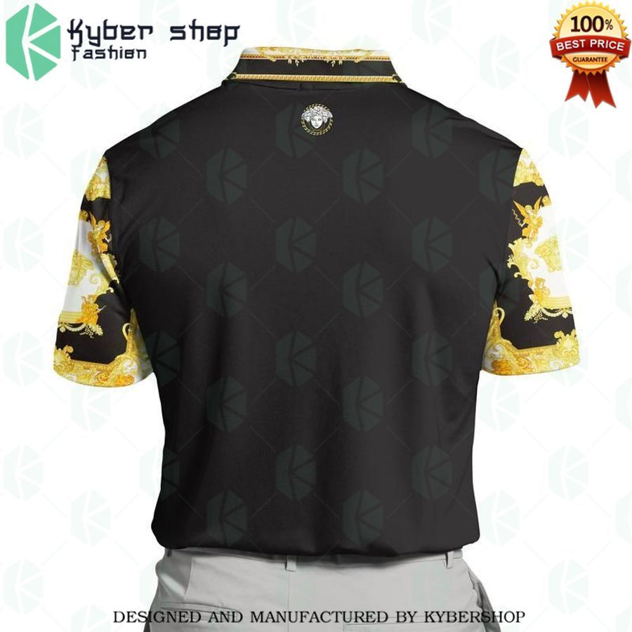 versace flower gold polo shirt 2 946