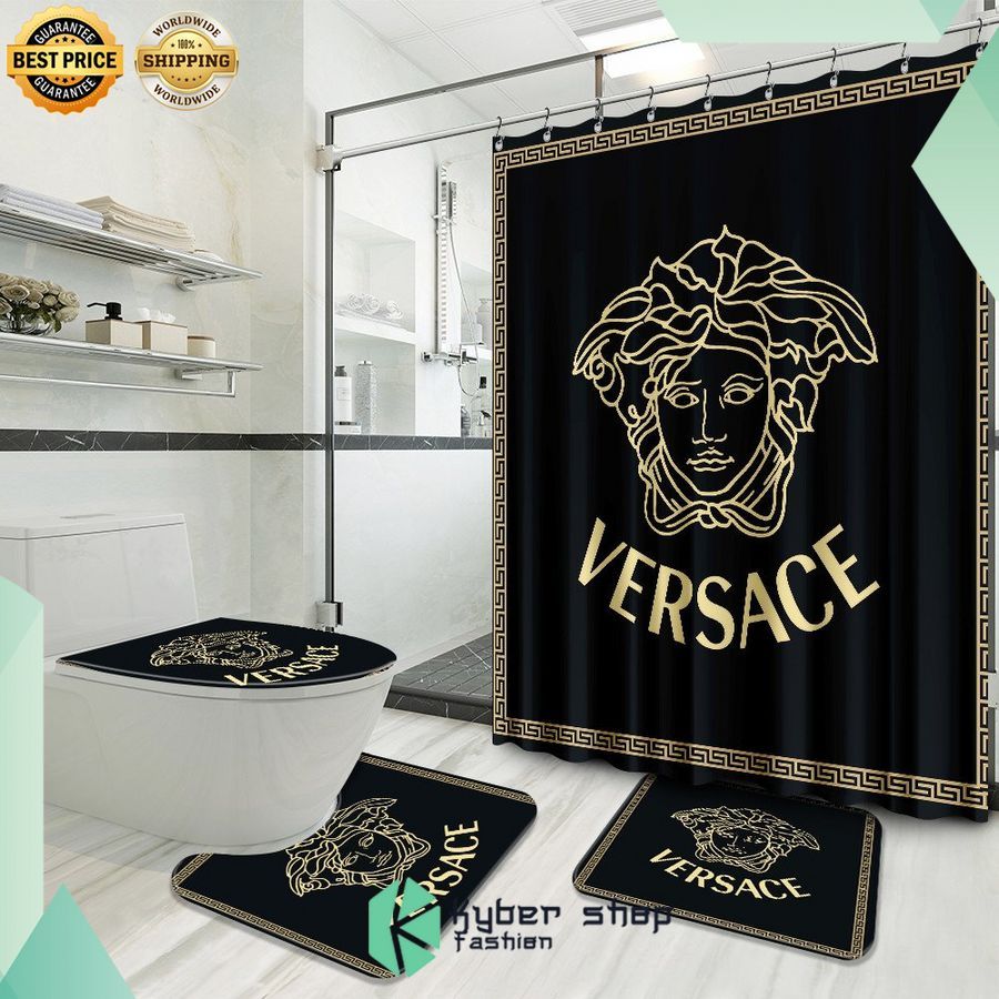 versace gold shower curtain set 1 479