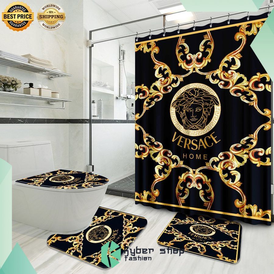 versace home shower curtain set 1 933