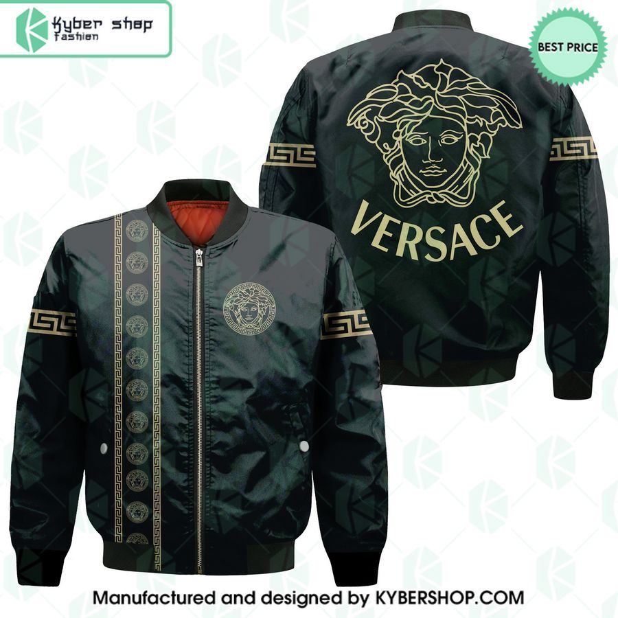 versace medusa brand logo bomber jacket 1 889