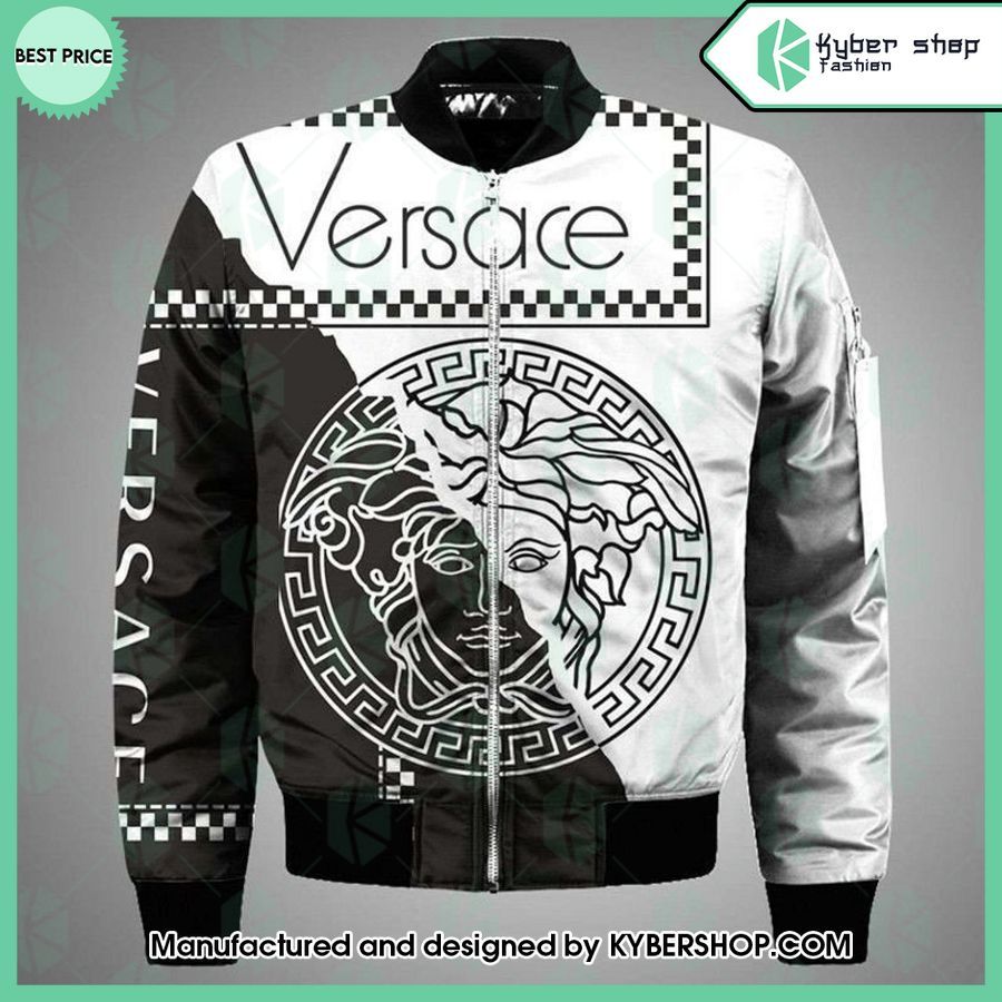 versace medusa logo bomber jacket 1 25