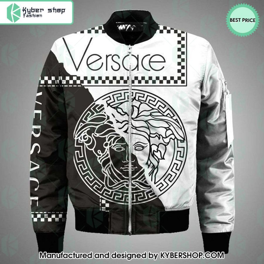 versace medusa logo bomber jacket 1 463