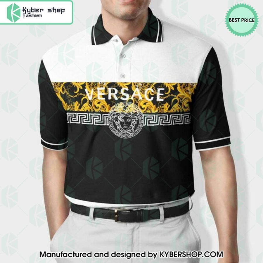 versace medusa logo polo shirt 1 748