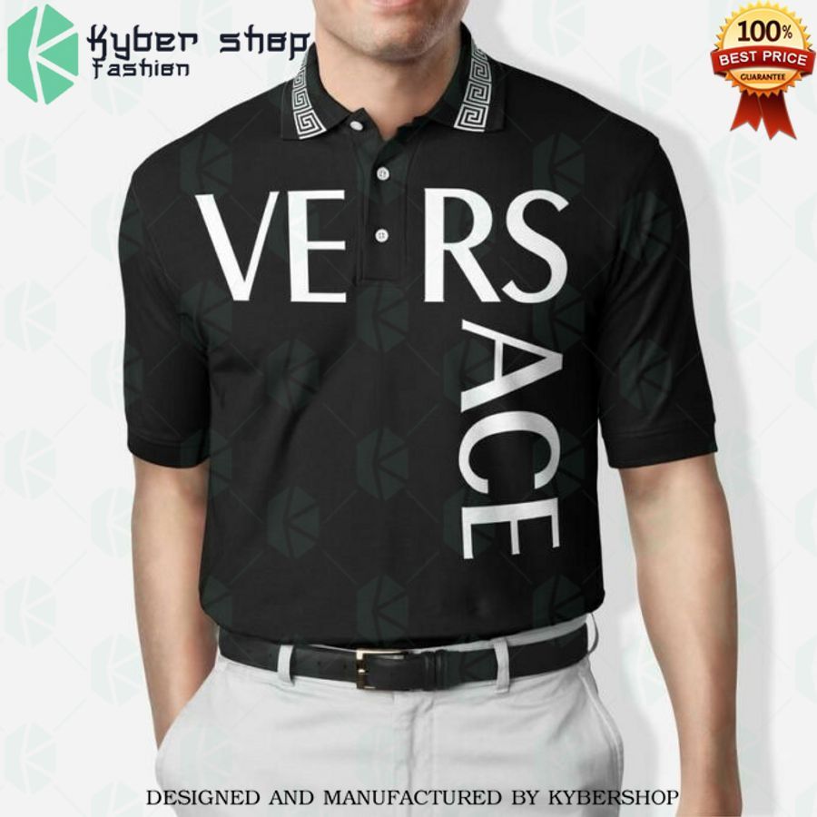 versace silver polo shirt 1 834