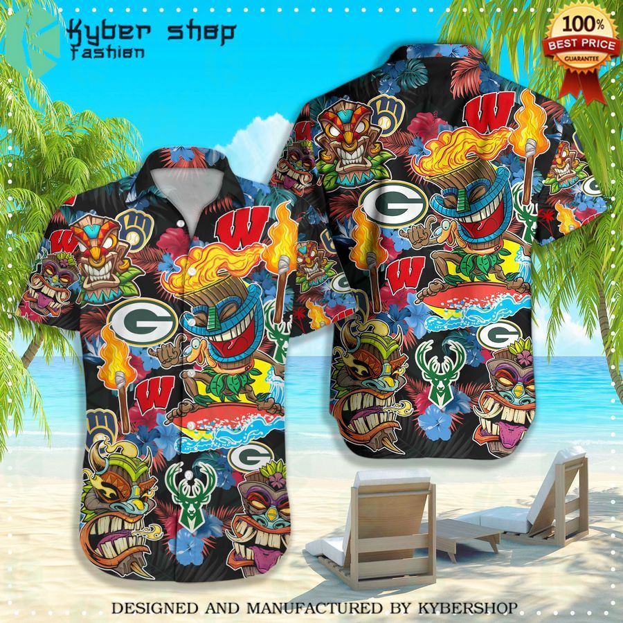 wisconsin sport teams summer hawaiian shirt 1 169