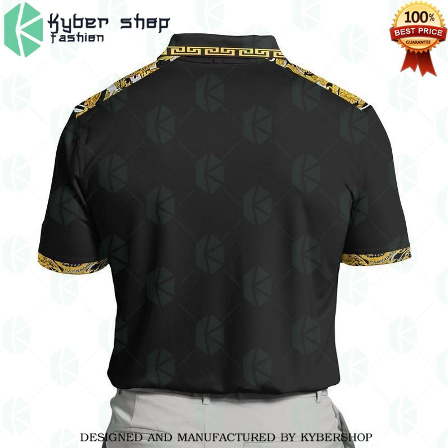 yellow black versace polo shirt 2 508