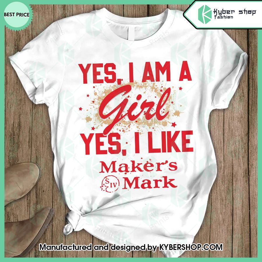 yes im a girl yes i like markers mark t shirt and shorts 1 416